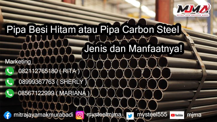 Pipa besi jenis dan manfaatnya